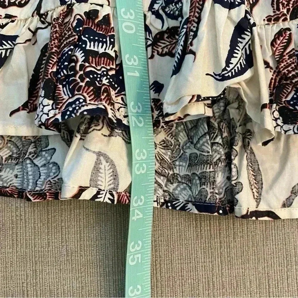 House Of Harlow 1960 Ozzie Ivory Print Mini Dress With Pockets Size Small - Picture 13 of 13